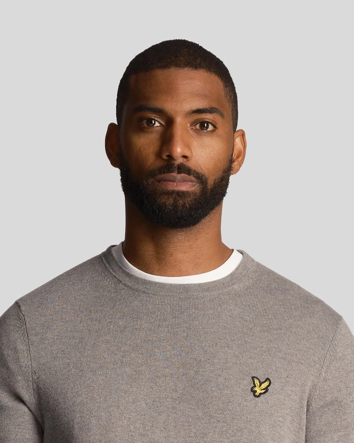 Cotton Merino Crew Neck Jumper sold by Lyle & Scott product image thumbnail 4