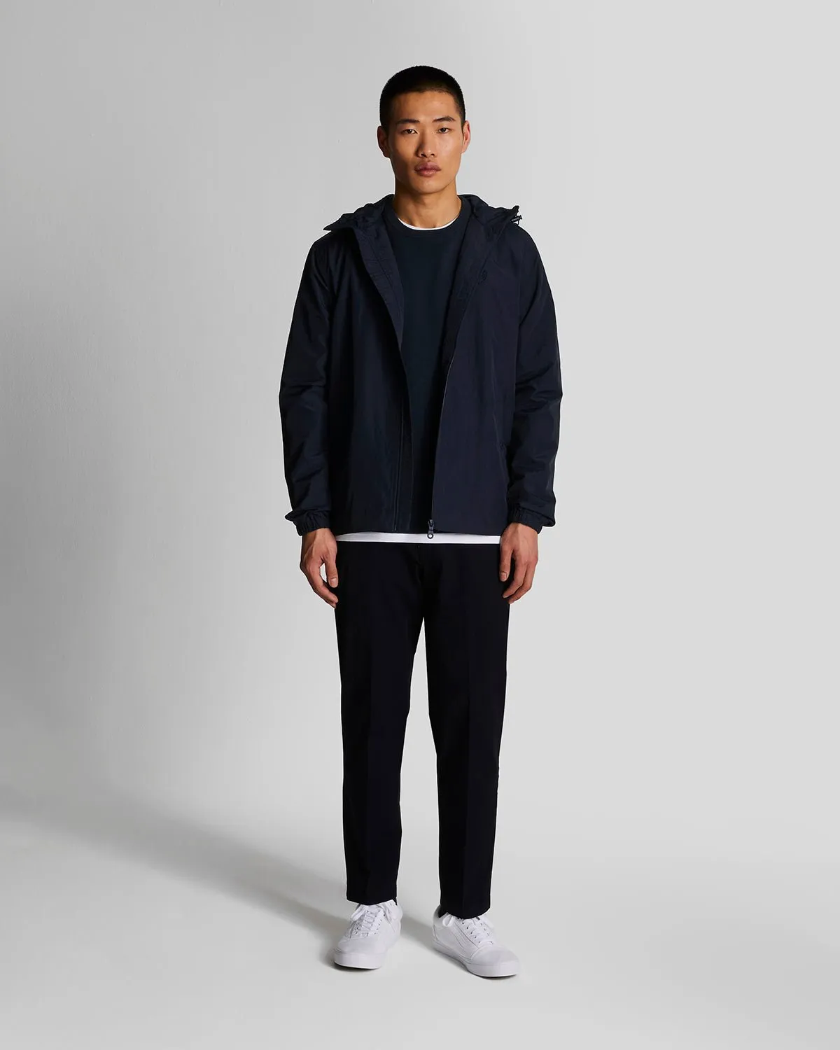 Tonal Eagle Zip Through Hooded Jacket sold by Lyle & Scott product image thumbnail 2