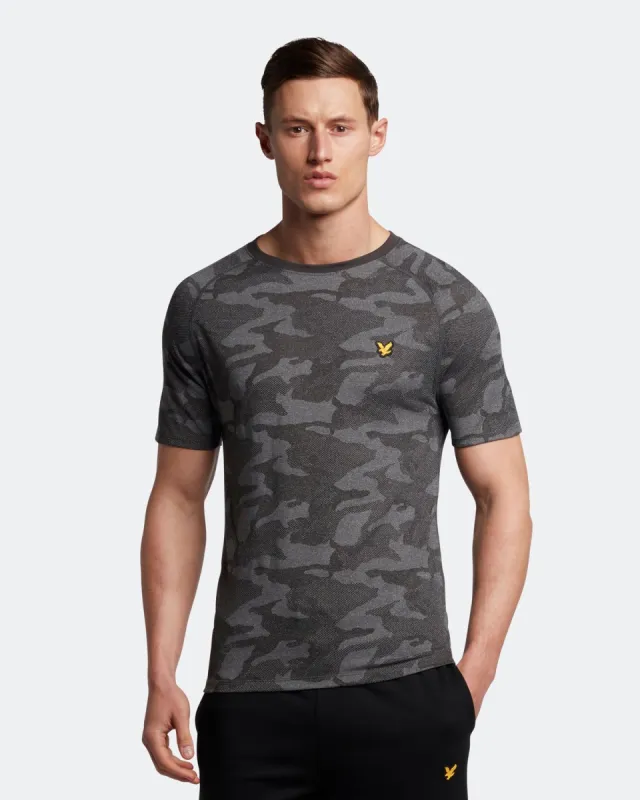 Jacquard T-Shirt sold by Lyle & Scott