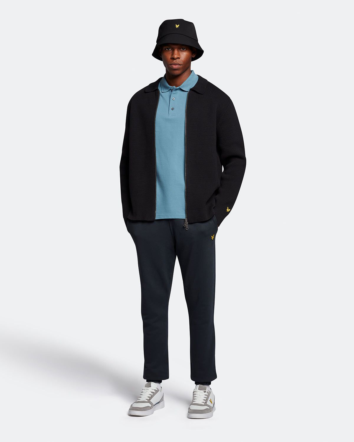 Crest Tipped Polo Shirt sold by Lyle & Scott product image thumbnail 2