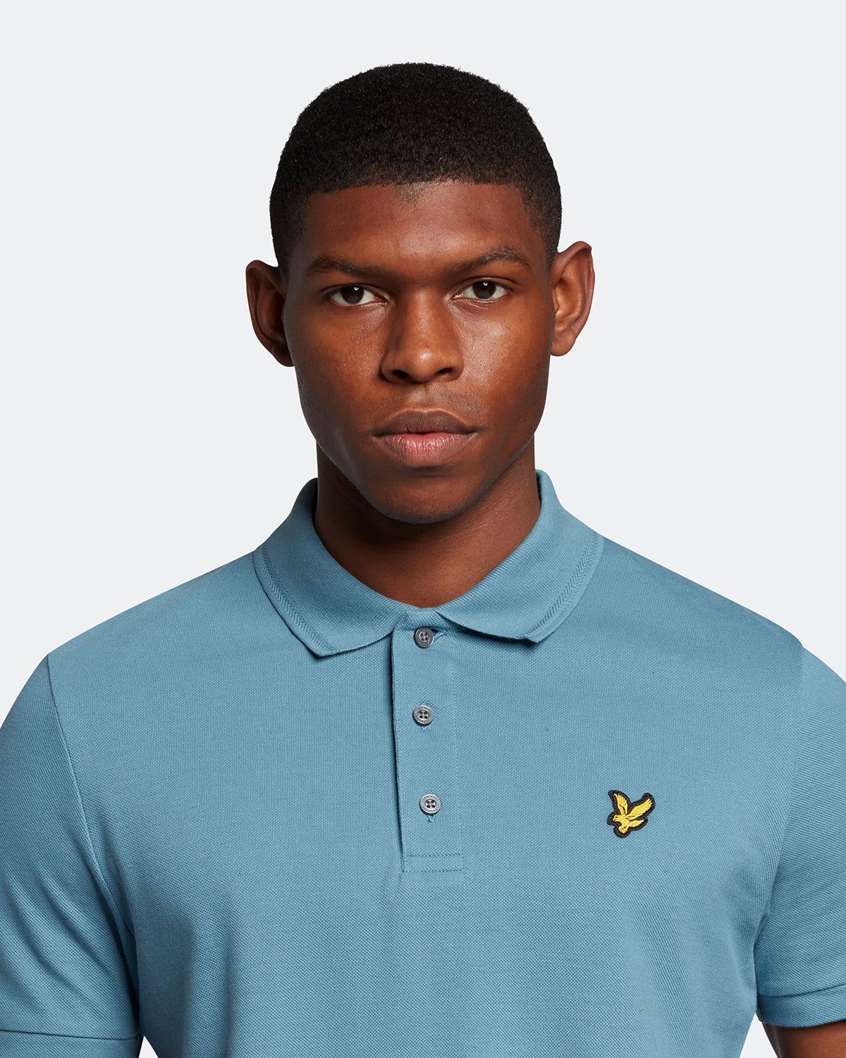 Crest Tipped Polo Shirt sold by Lyle & Scott product image thumbnail 4