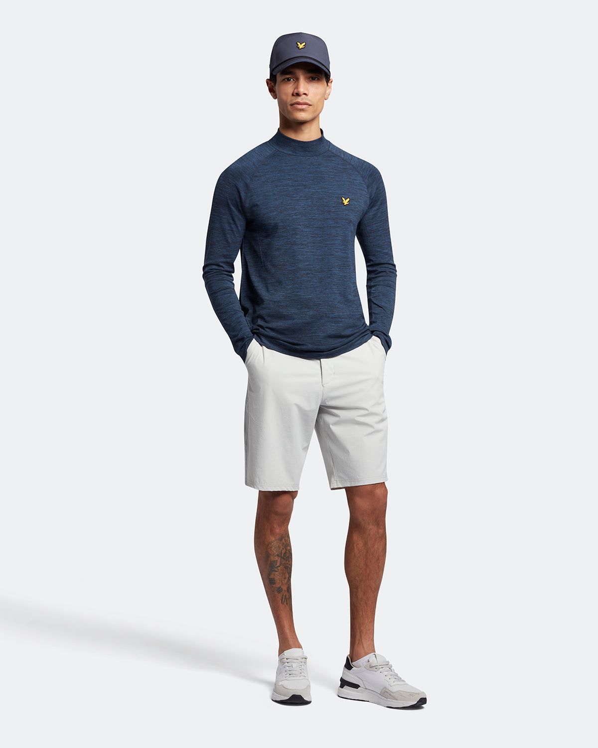 Golf Seed Stitch Knitted Hoodie sold by Lyle & Scott product image thumbnail 2