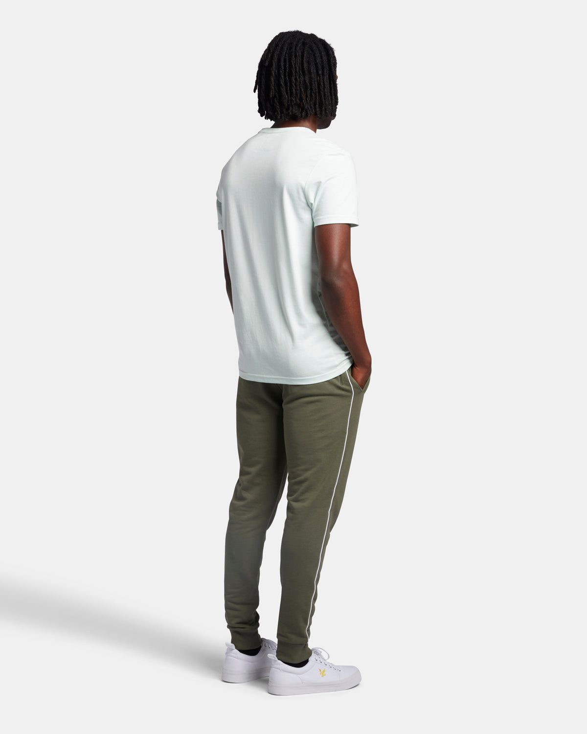 Sports Sweatpant with Contrast Piping sold by Lyle & Scott product image thumbnail 3