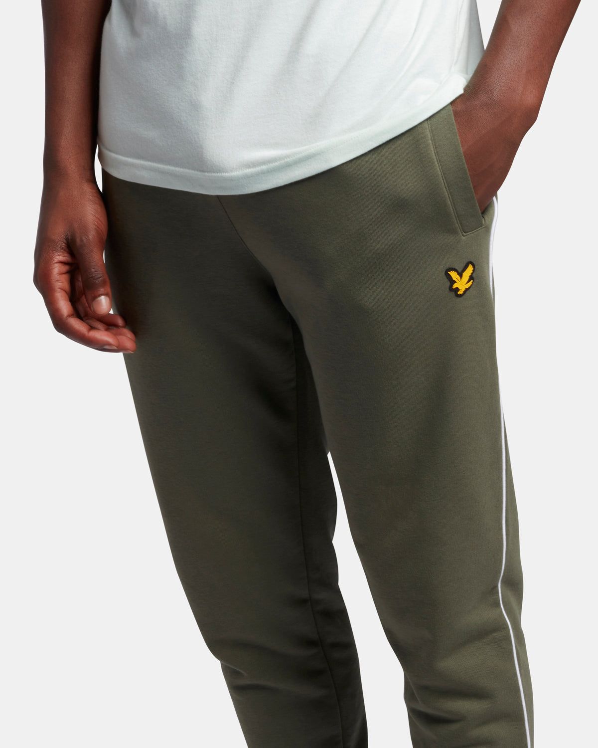 Sports Sweatpant with Contrast Piping sold by Lyle & Scott product image thumbnail 4