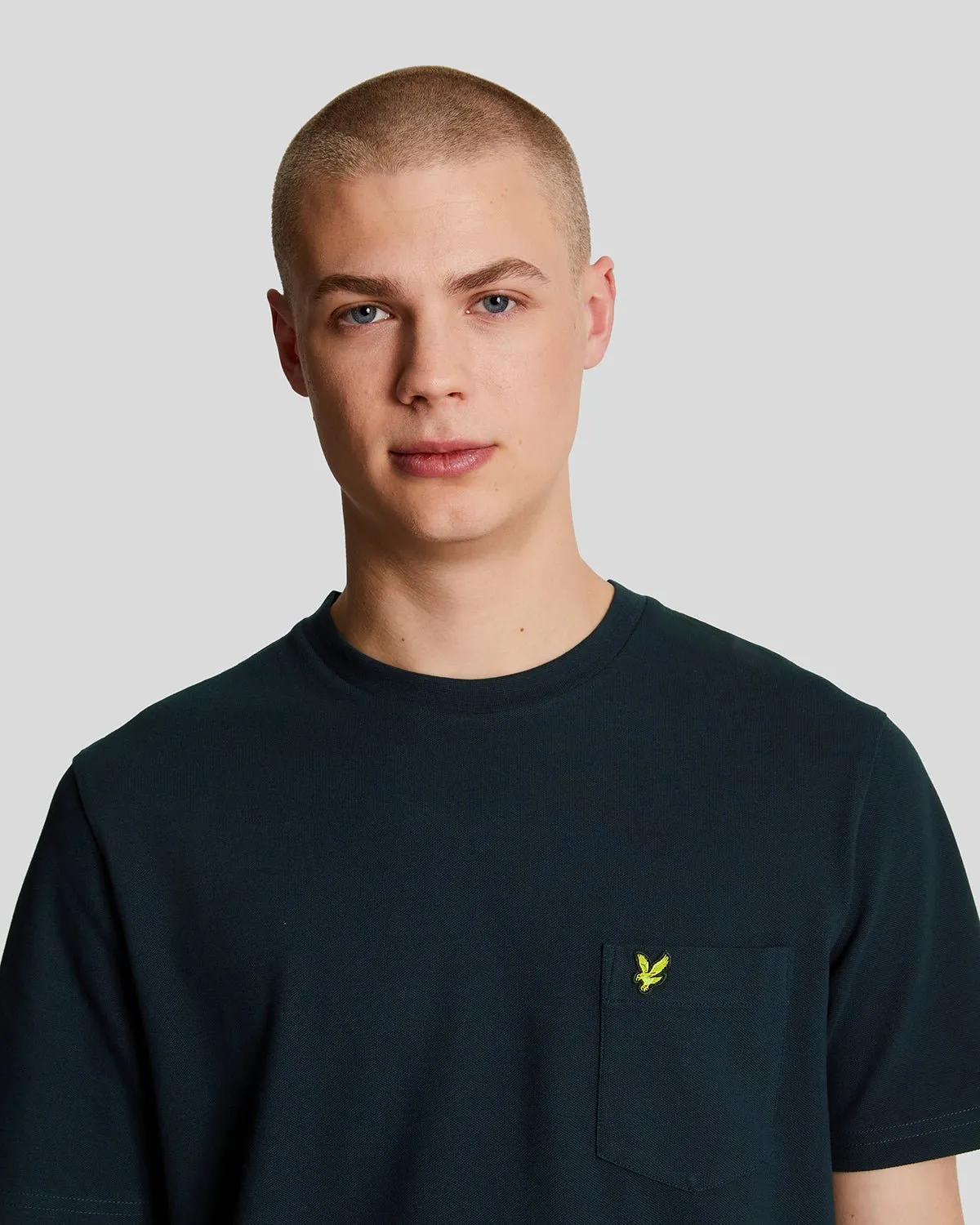 Plain Pique Pocket T-Shirt sold by Lyle & Scott product image thumbnail 4