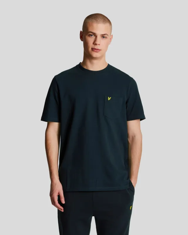 Plain Pique Pocket T-Shirt sold by Lyle & Scott