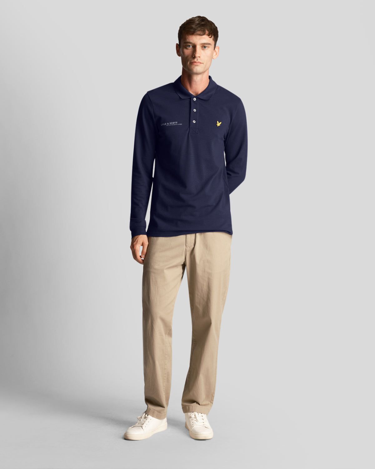Long Sleeve Polo Shirt Co-Ordinates Print sold by Lyle & Scott product image thumbnail 2