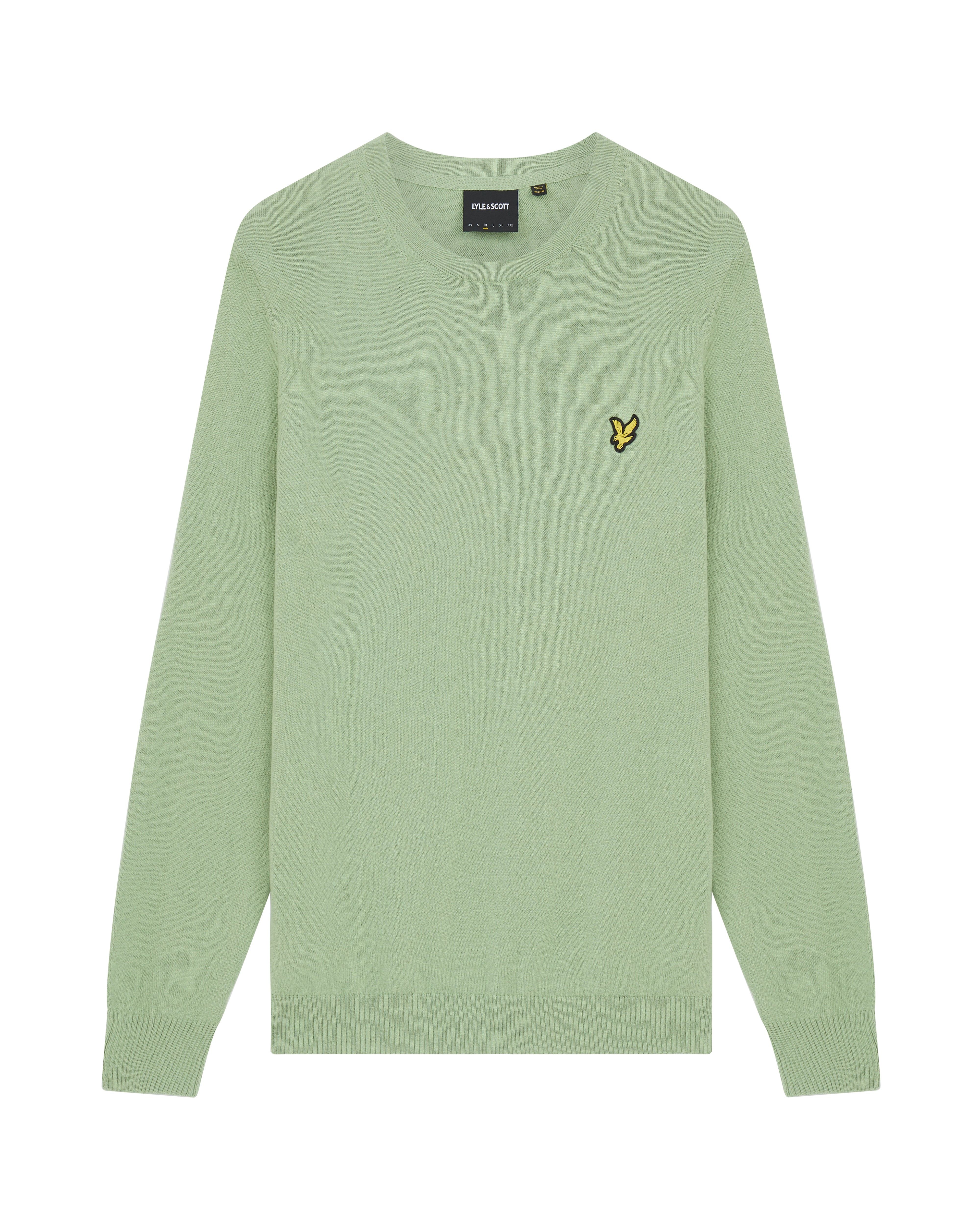 Cotton Merino Crew Neck Jumper sold by Lyle & Scott product image thumbnail 5