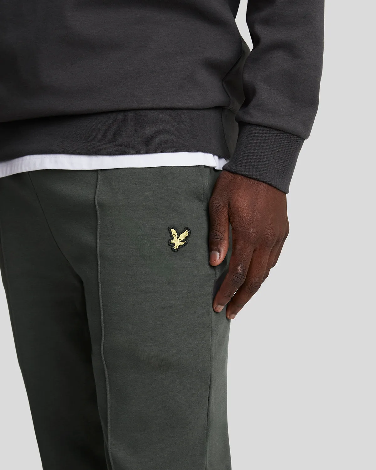 Pintuck Interlock Joggers sold by Lyle & Scott product image thumbnail 4