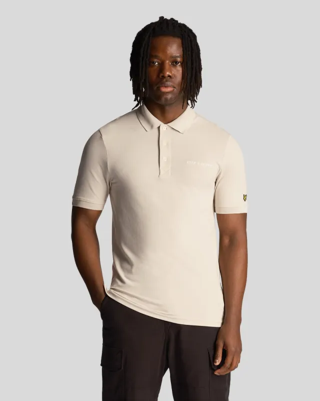 Embroidered Polo Shirt sold by Lyle & Scott