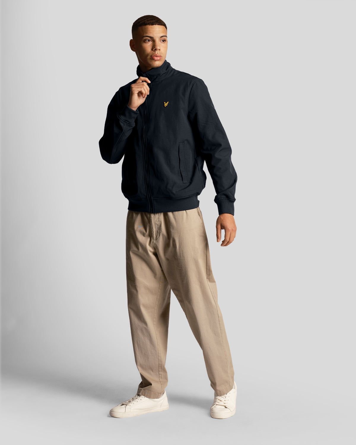 Fleece Lined Funnel Neck Jacket sold by Lyle & Scott product image thumbnail 2