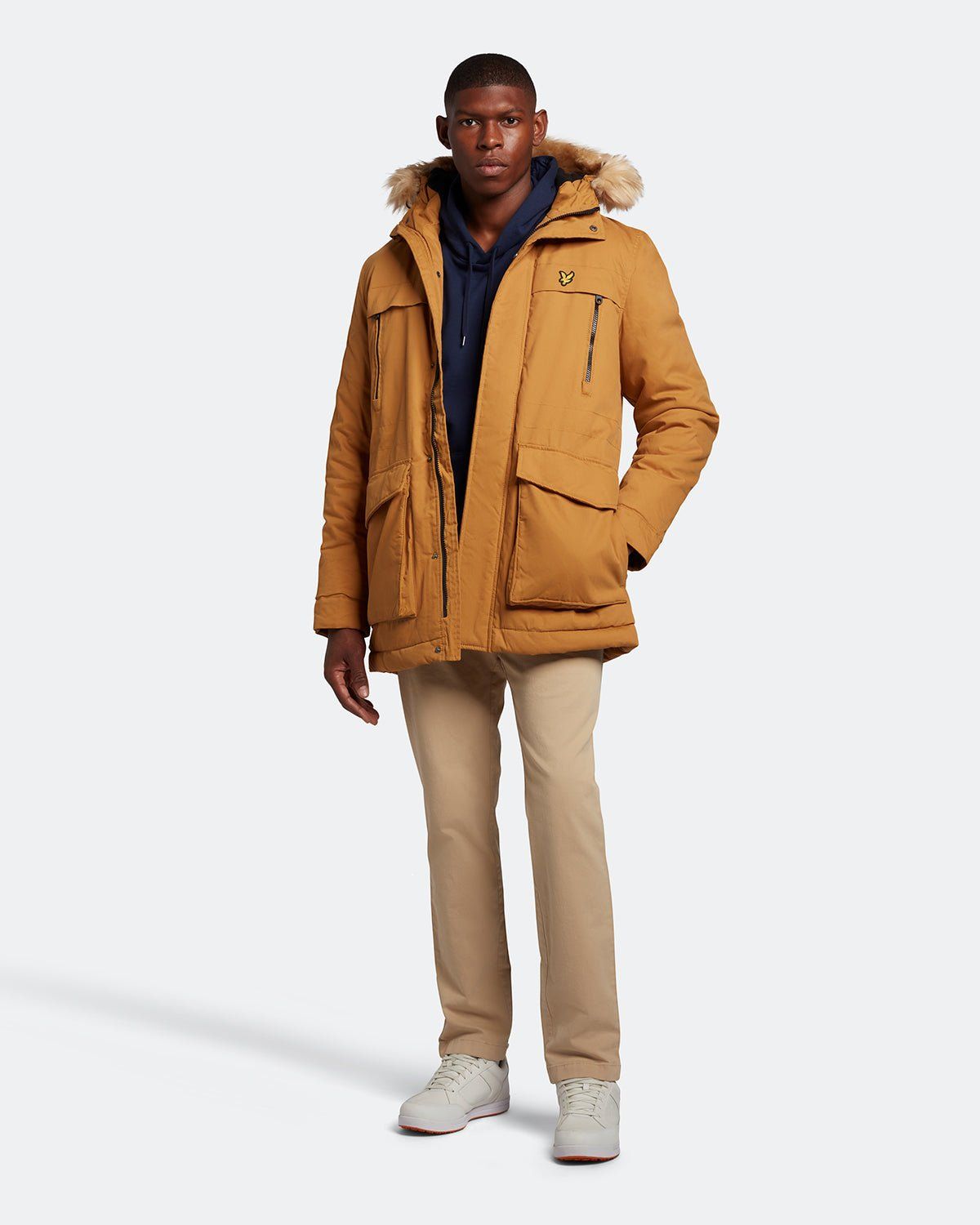 Winter Weight Micro Fleece Lined Parka sold by Lyle & Scott product image thumbnail 2