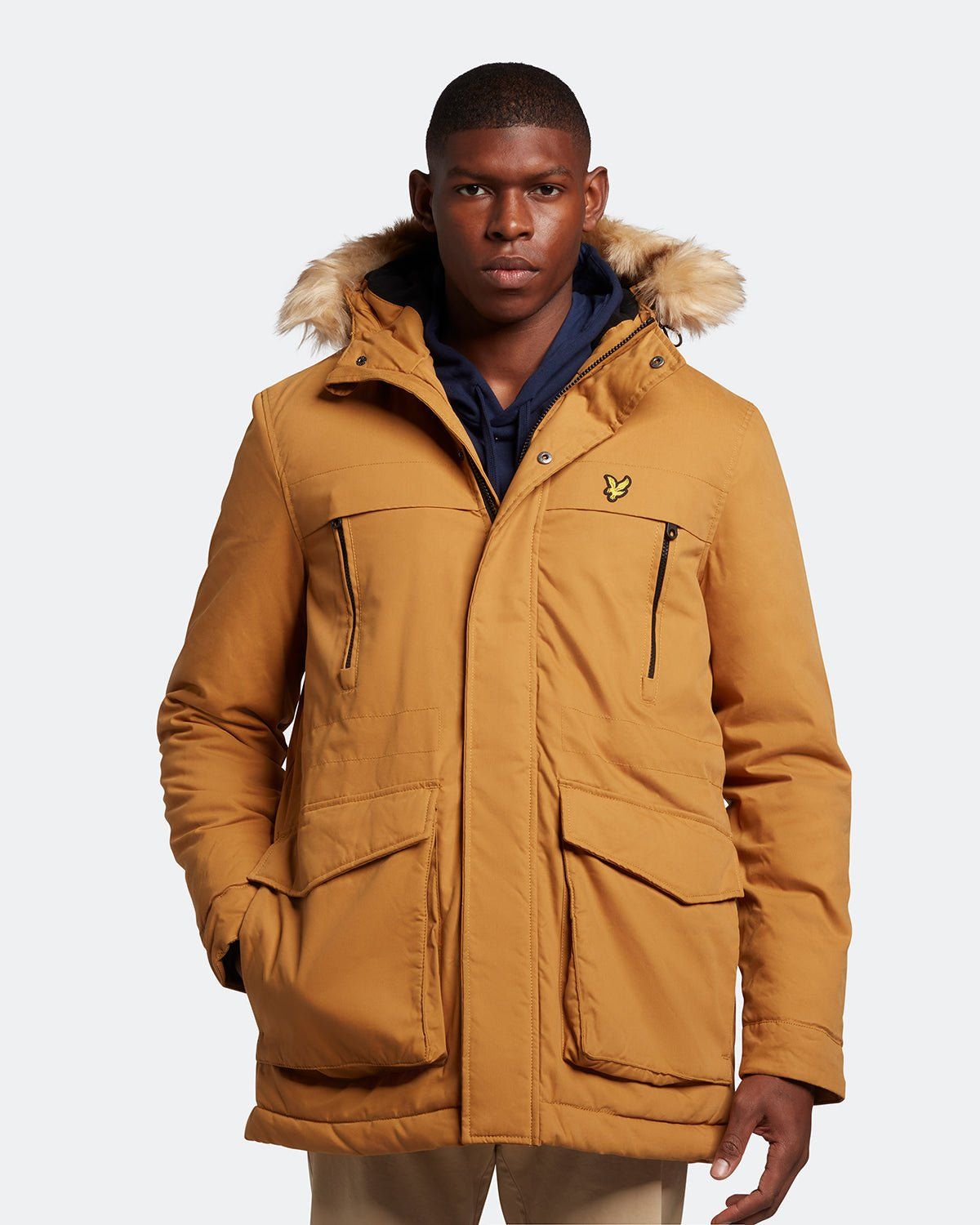Winter Weight Micro Fleece Lined Parka sold by Lyle & Scott
