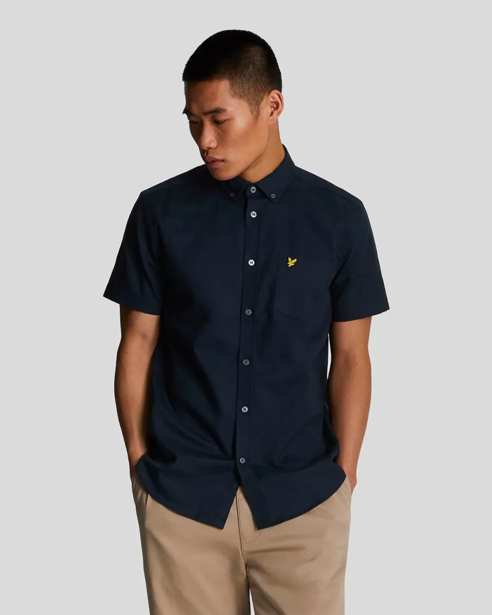 Cotton Slub Short Sleeve Shirt sold by Lyle & Scott