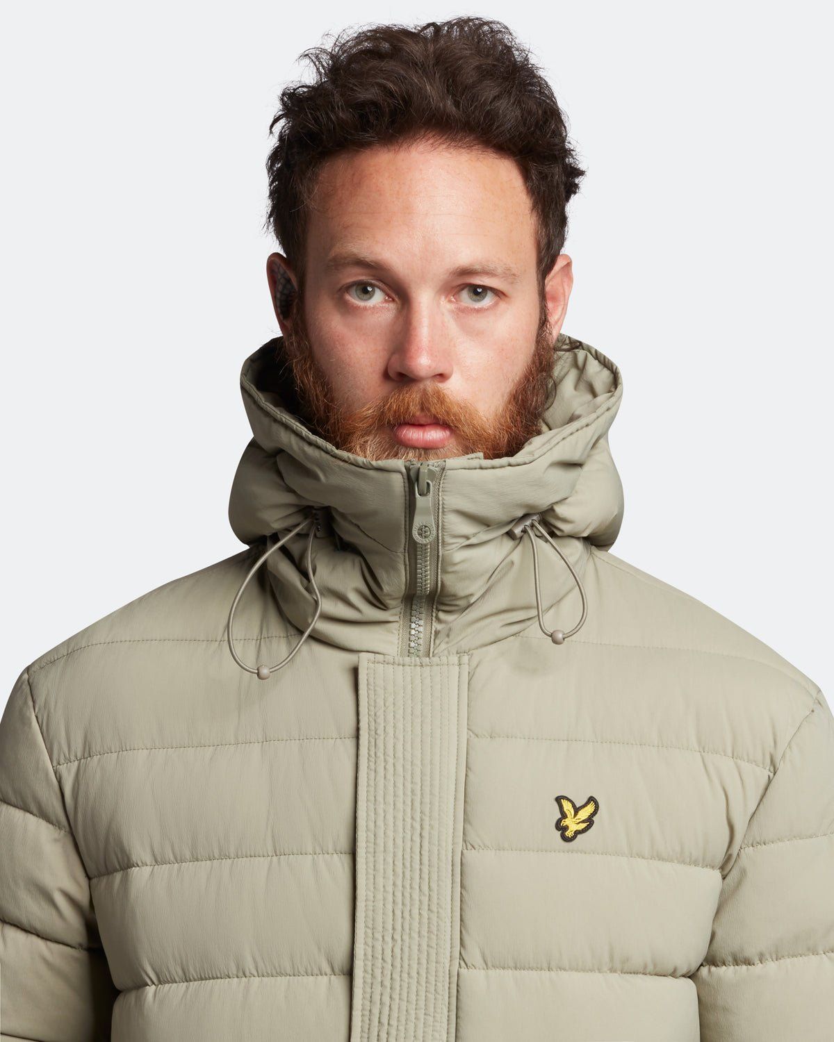 Elasticated Puffer Jacket sold by Lyle & Scott product image thumbnail 4