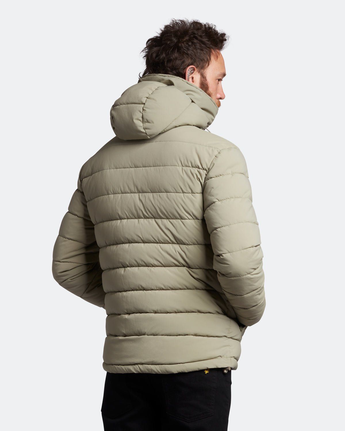 Elasticated Puffer Jacket sold by Lyle & Scott product image thumbnail 3
