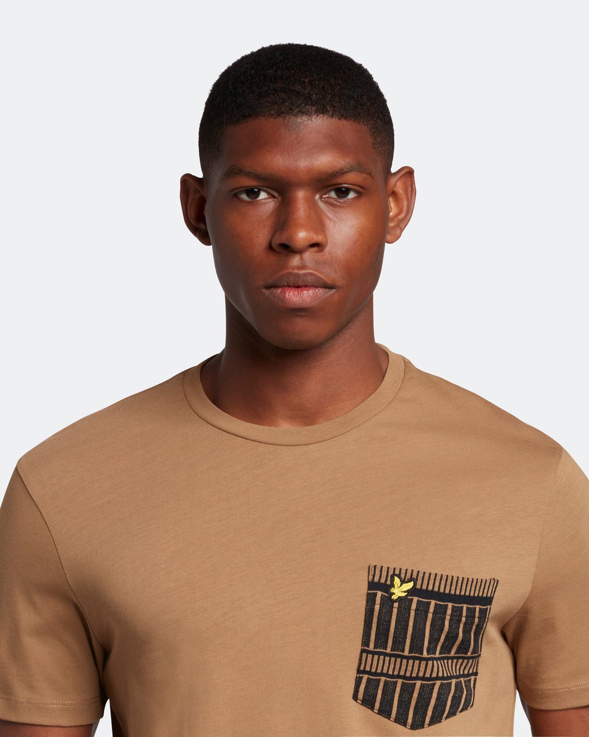 Grid Pocket T-Shirt sold by Lyle & Scott product image thumbnail 4