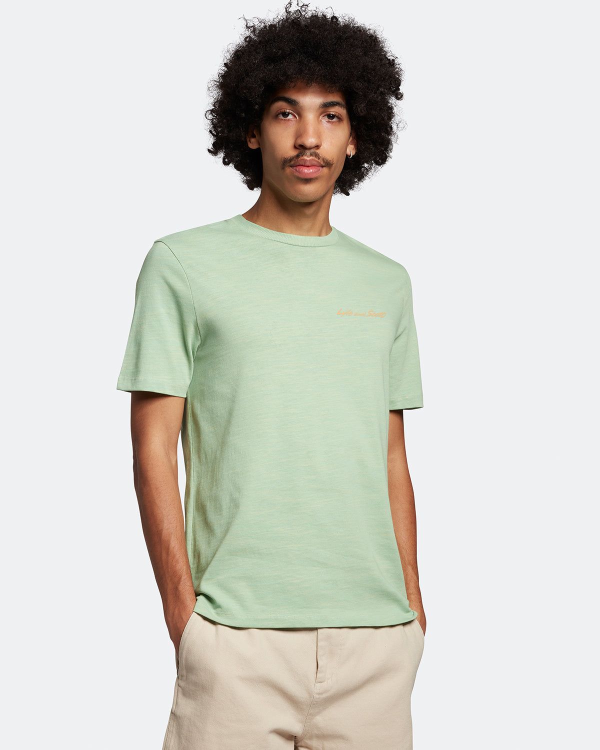 Space Dyed T-Shirt sold by Lyle & Scott