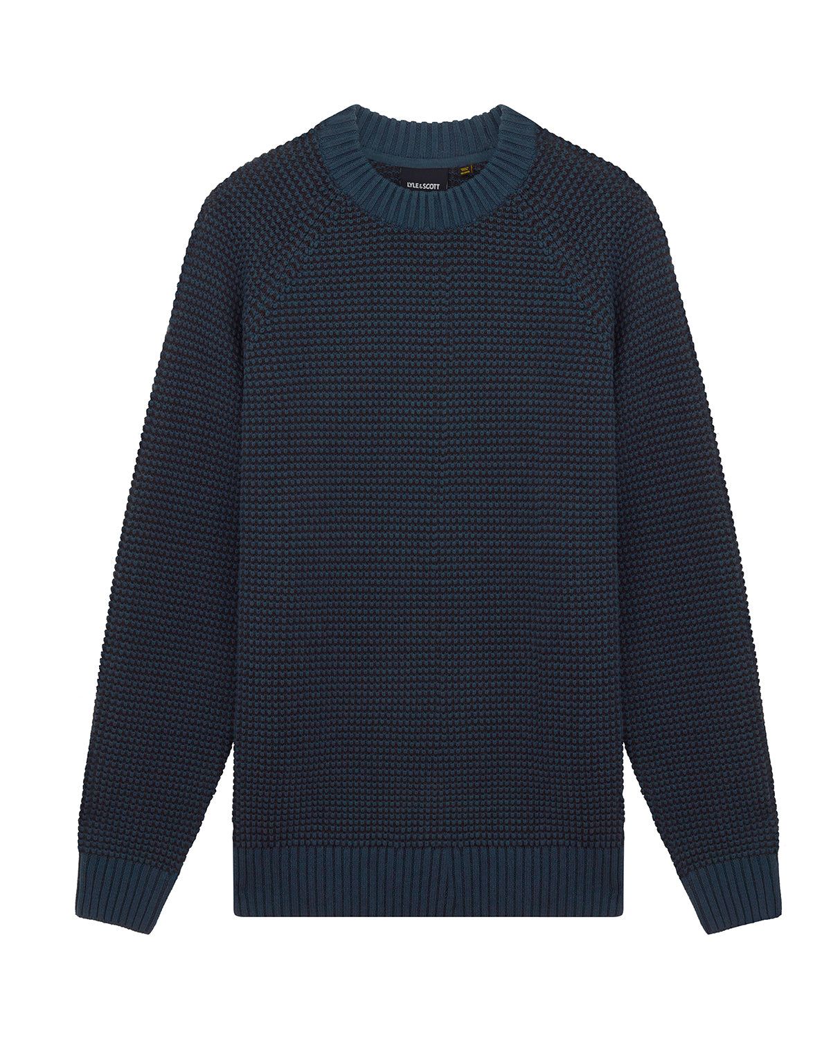 Birdseye Mock Neck Jumper sold by Lyle & Scott product image thumbnail 5