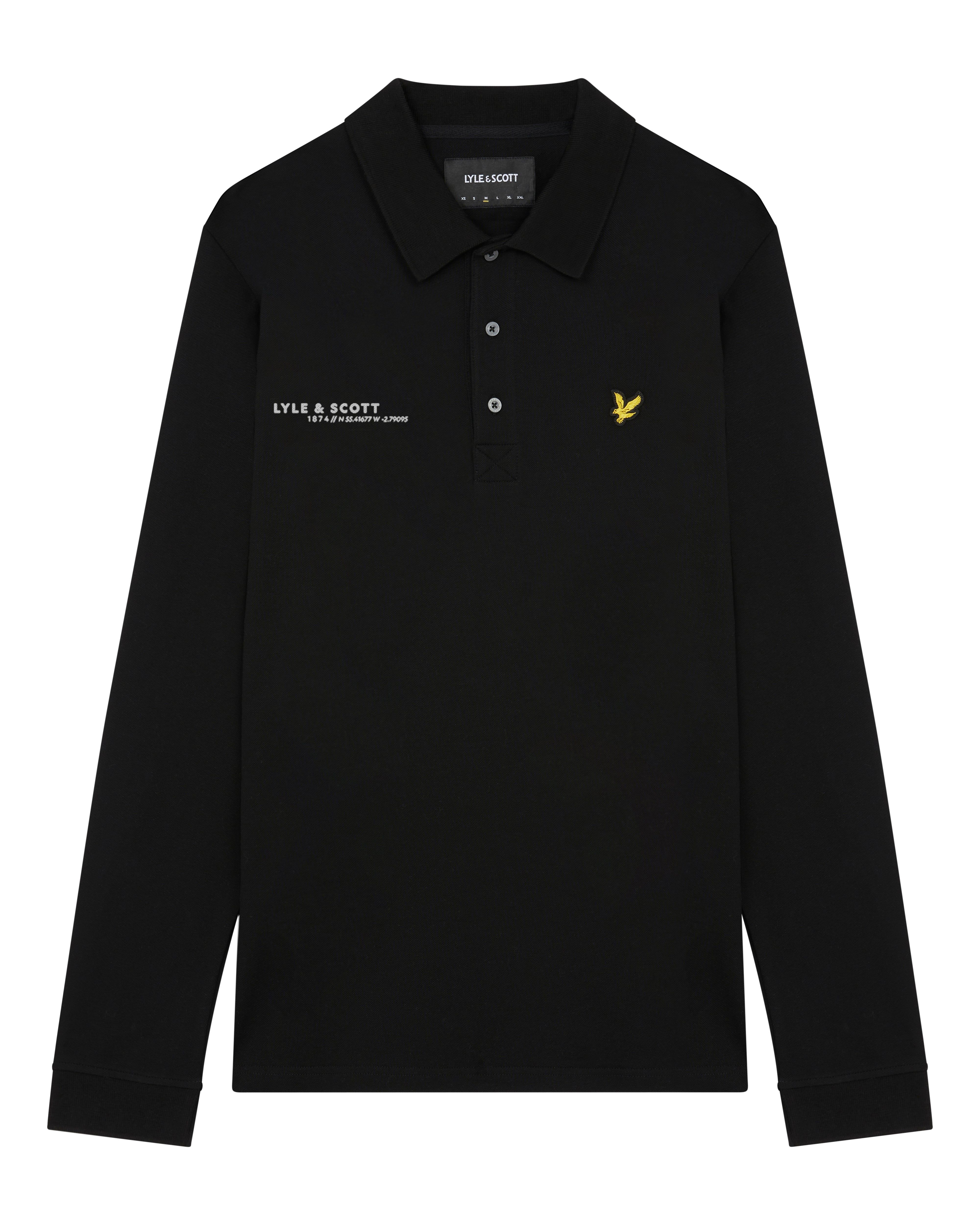 Long Sleeve Polo Shirt Co-Ordinates Print sold by Lyle & Scott product image thumbnail 5