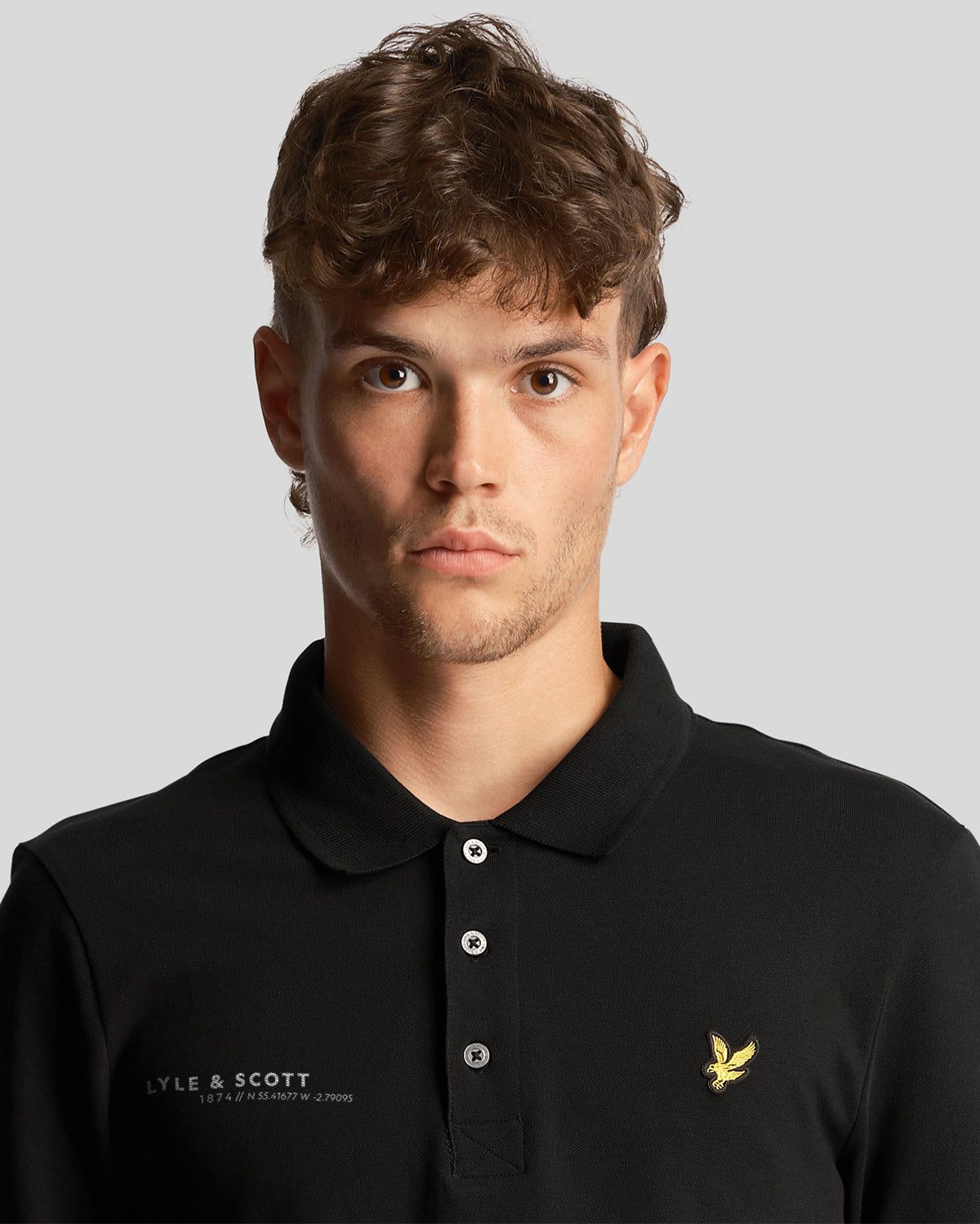 Long Sleeve Polo Shirt Co-Ordinates Print sold by Lyle & Scott product image thumbnail 4