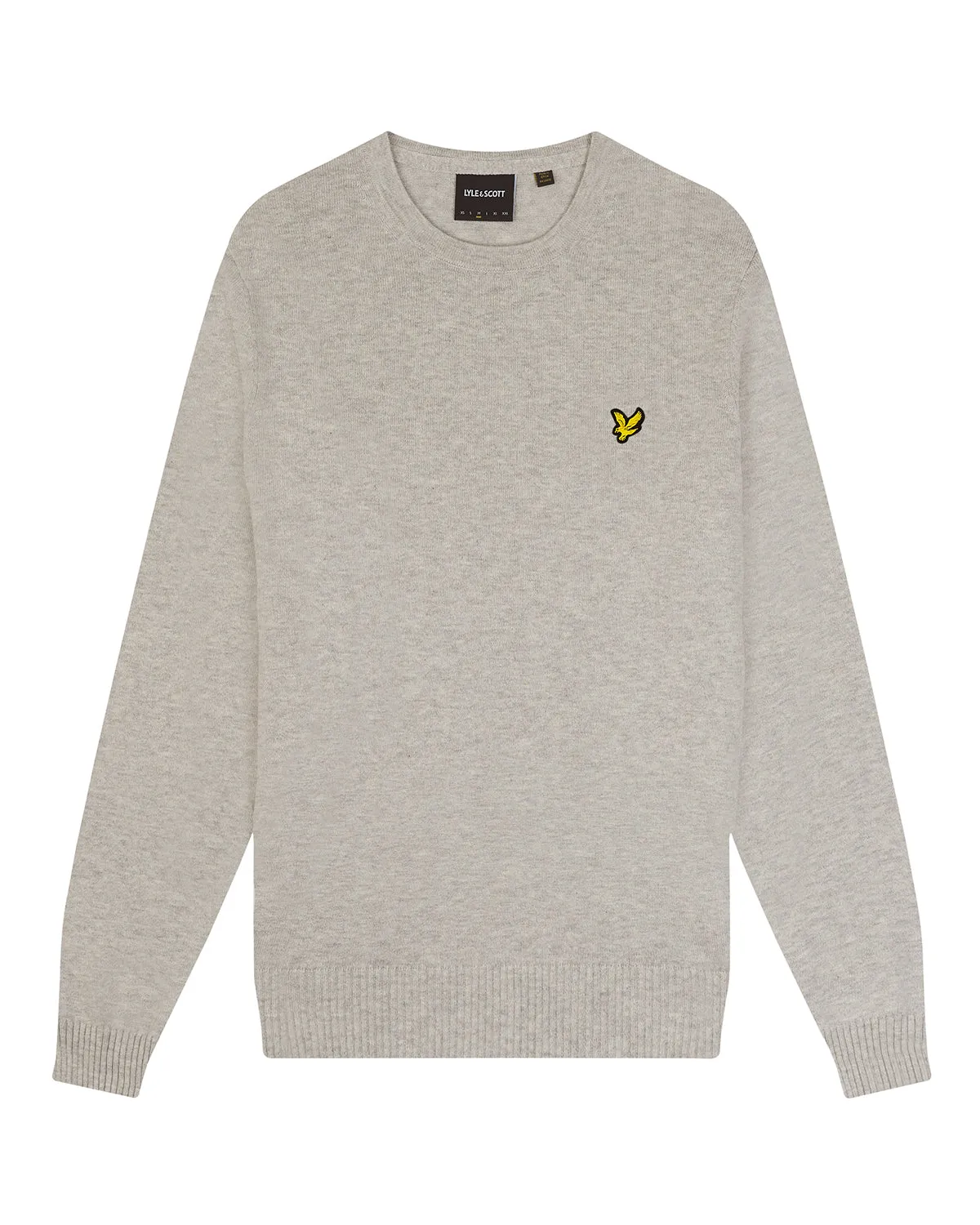 Cotton Merino Crew Neck Jumper sold by Lyle & Scott product image thumbnail 5