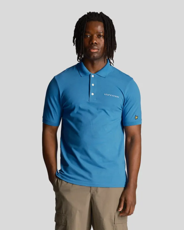 Embroidered Polo Shirt sold by Lyle & Scott