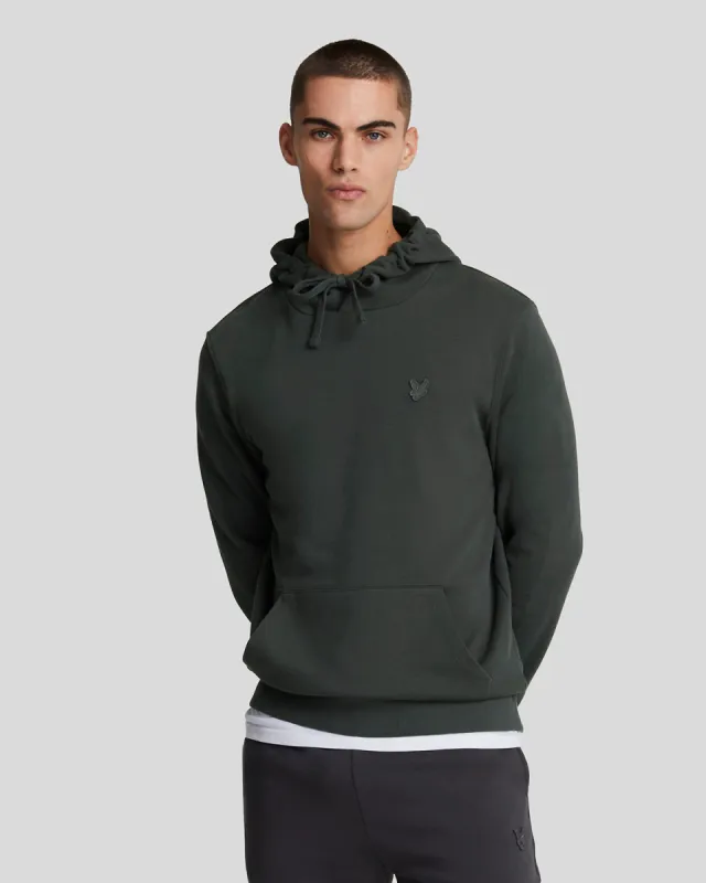 Tonal Eagle Pullover Hoodie sold by Lyle & Scott