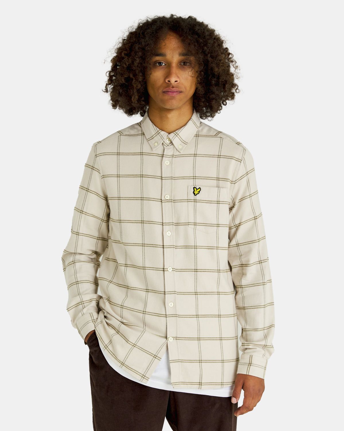 Windowpane Shirt Plus sold by Lyle & Scott