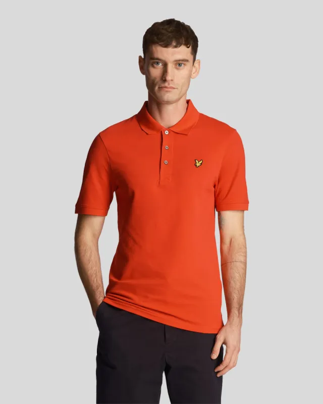Plain Polo Shirt sold by Lyle & Scott