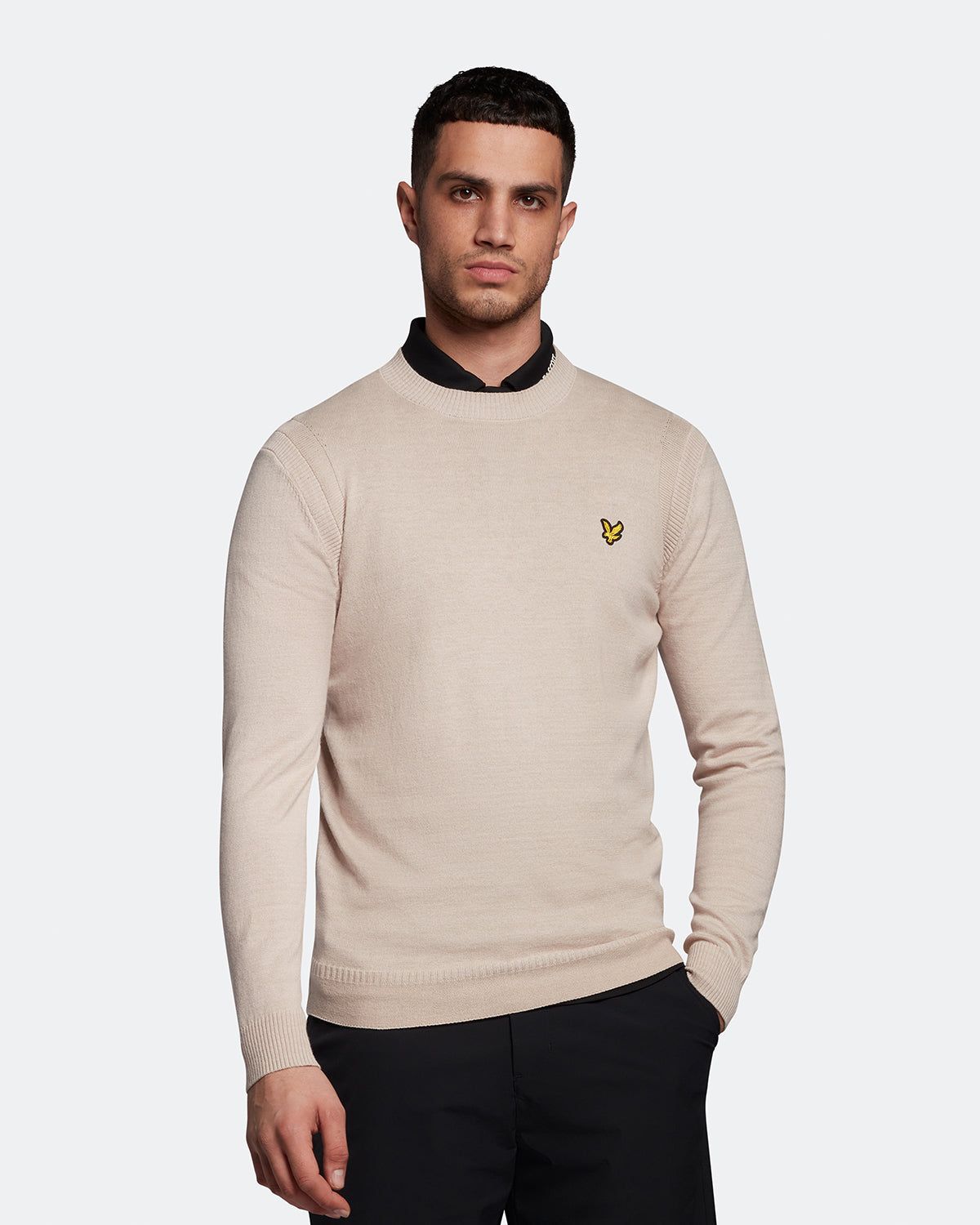 Guernsey Golf Crew Neck Jumper sold by Lyle & Scott