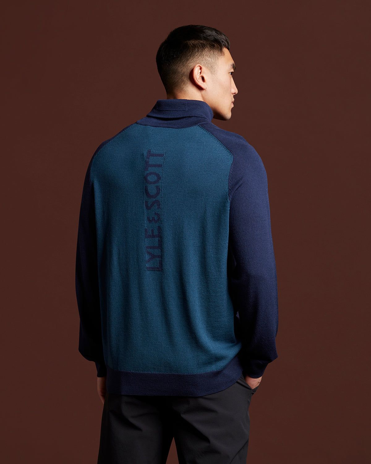 Rollneck Jumper sold by Lyle & Scott product image thumbnail 3