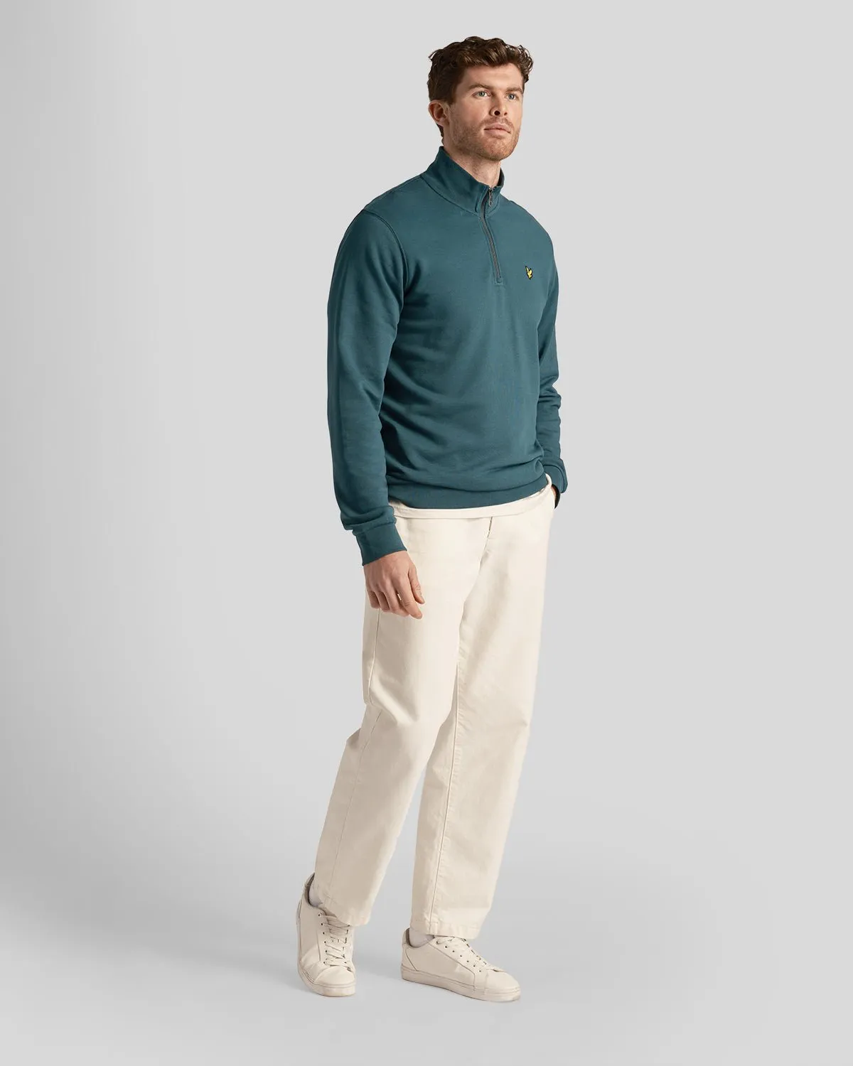 Loopback 1/4 Zip Sweatshirt sold by Lyle & Scott product image thumbnail 2