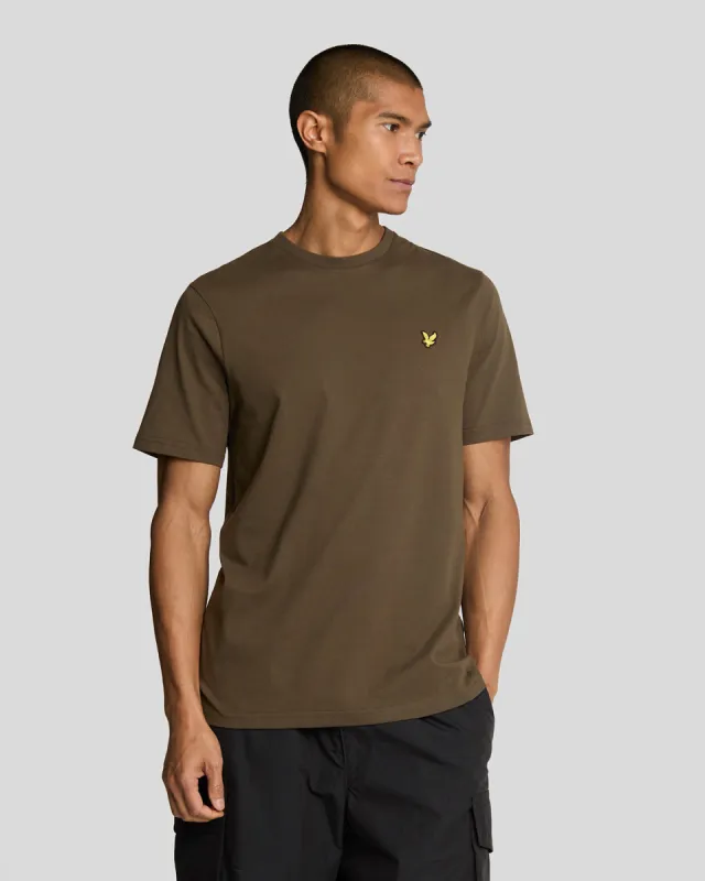 Cotton Crew Neck T-Shirt sold by Lyle & Scott