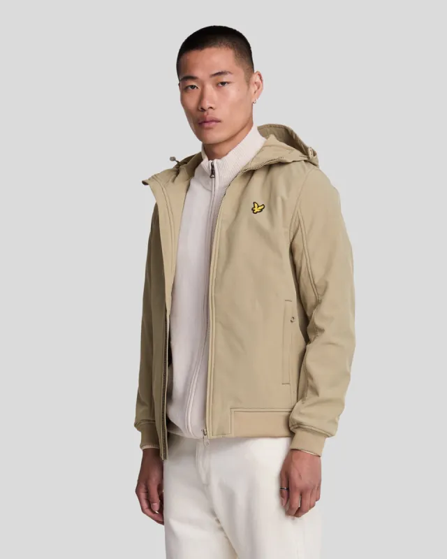 Fleece Back Softshell Jacket sold by Lyle & Scott