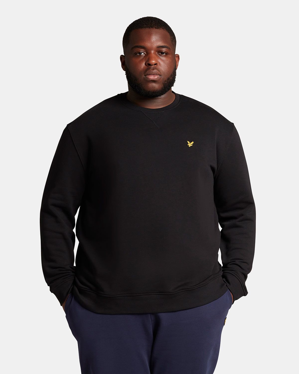Crew Neck Sweatshirt Plus sold by Lyle & Scott