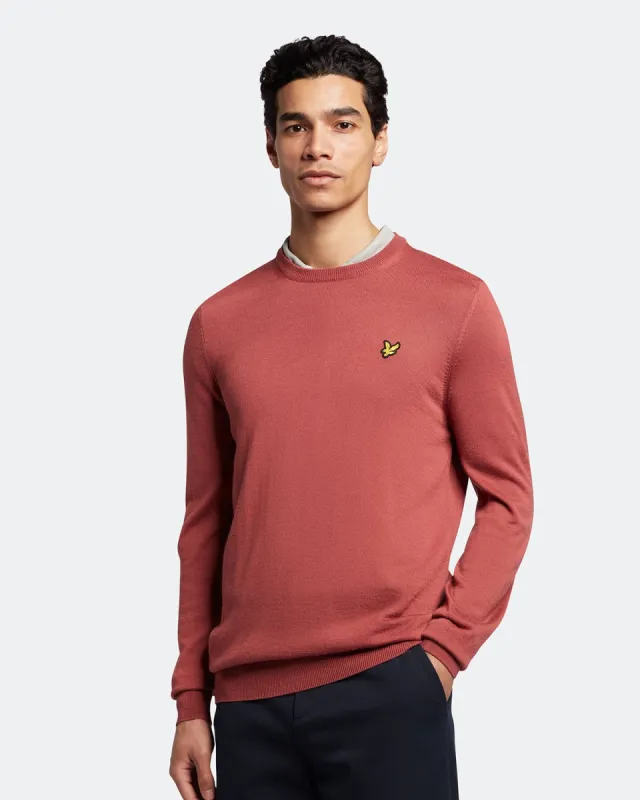 Golf Crew Neck Jumper sold by Lyle & Scott