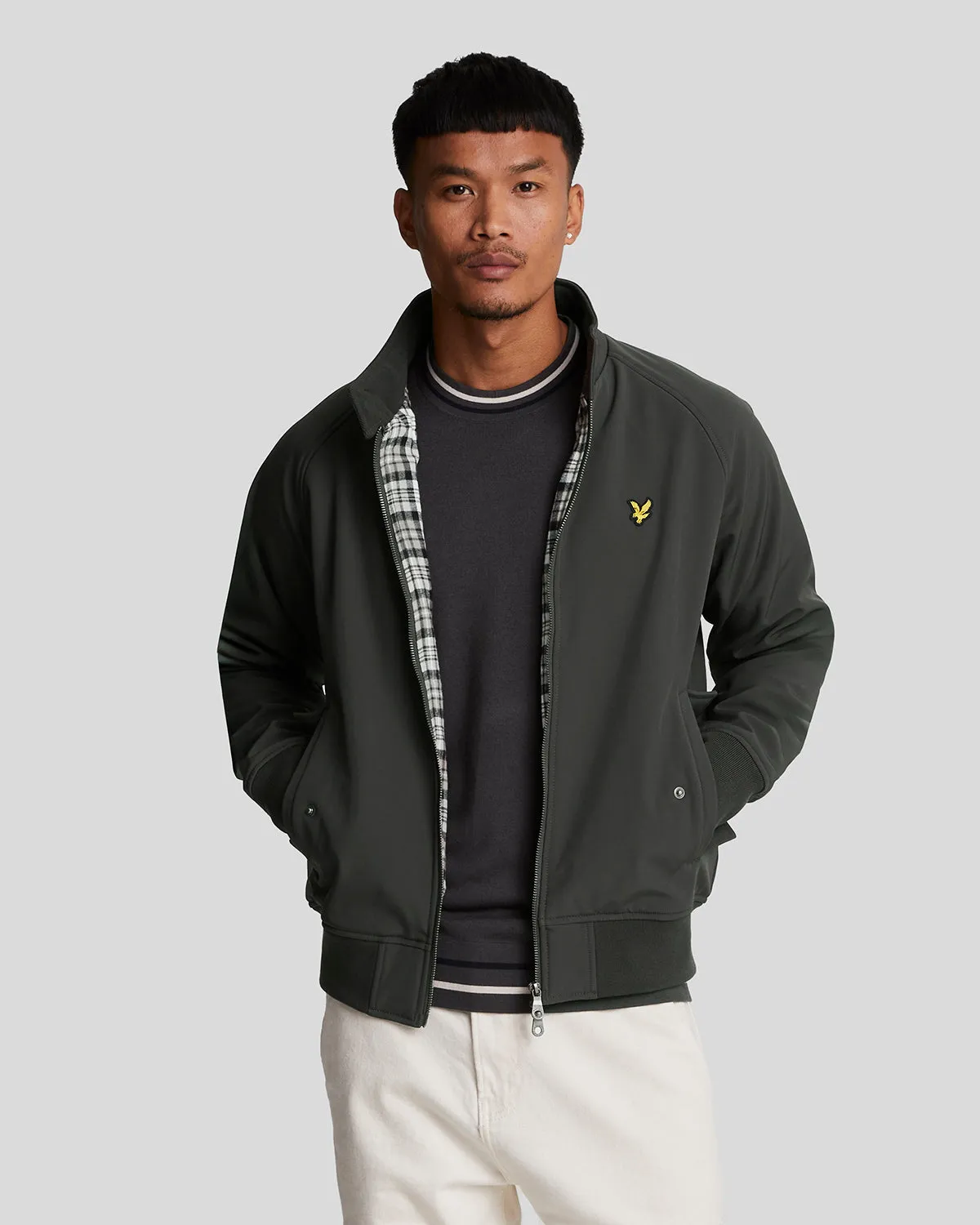 Softshell Harrington Jacket sold by Lyle & Scott