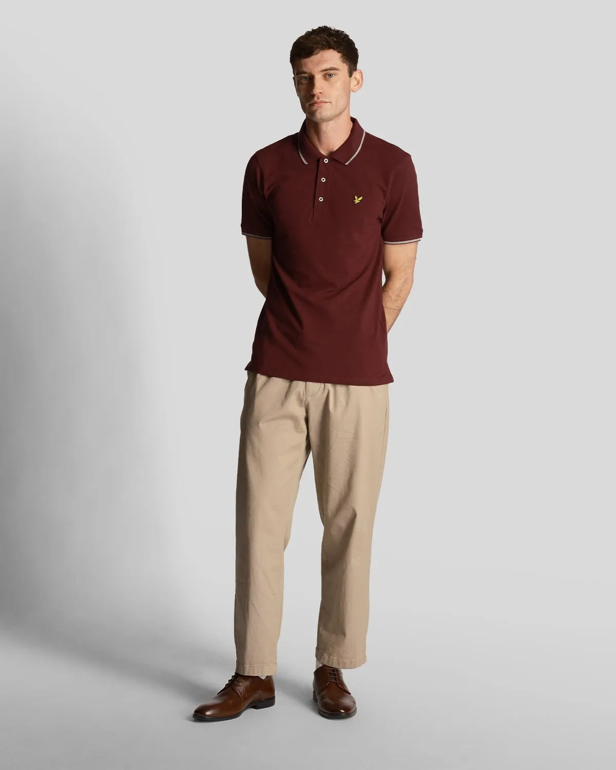 Tipped Polo Shirt Plus sold by Lyle & Scott product image thumbnail 2