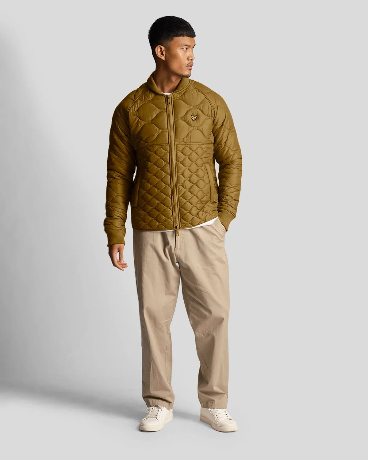 Quilted Bomber Jacket sold by Lyle & Scott product image thumbnail 2