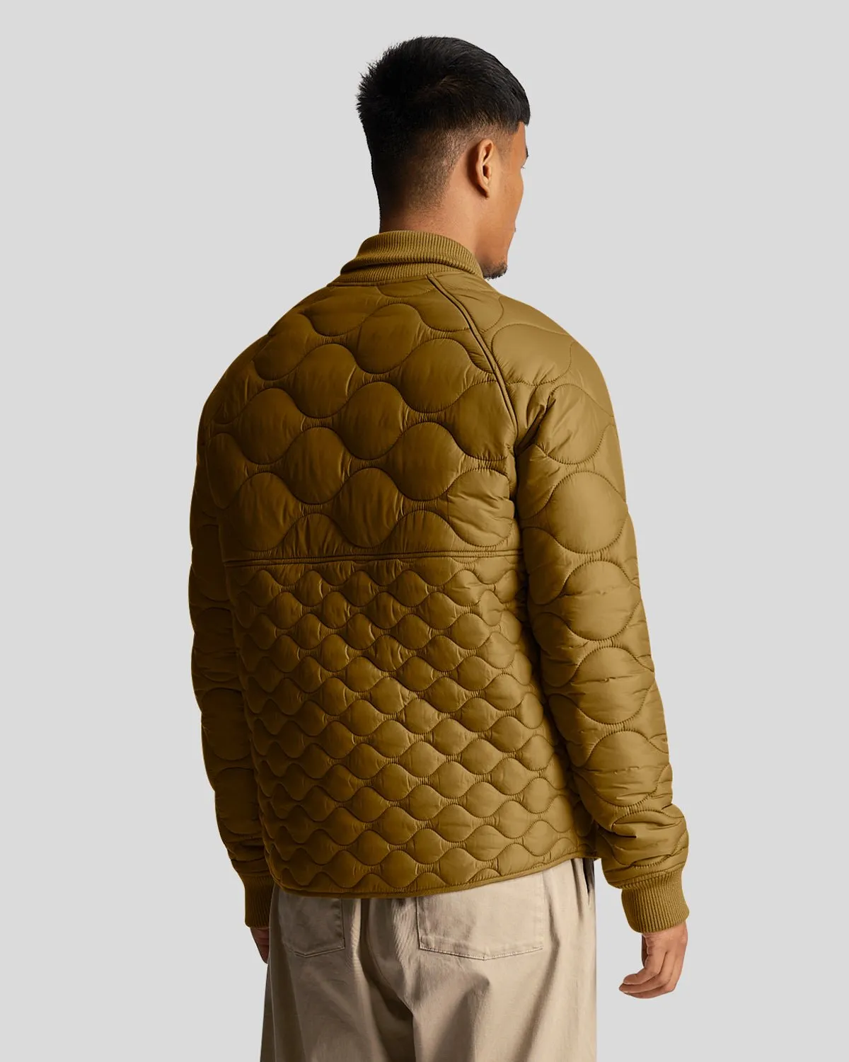 Quilted Bomber Jacket sold by Lyle & Scott product image thumbnail 3
