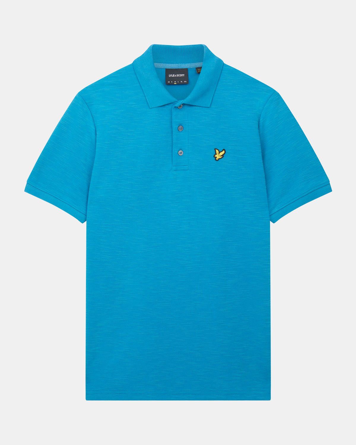 Chunky Slub Polo Shirt sold by Lyle & Scott product image thumbnail 5