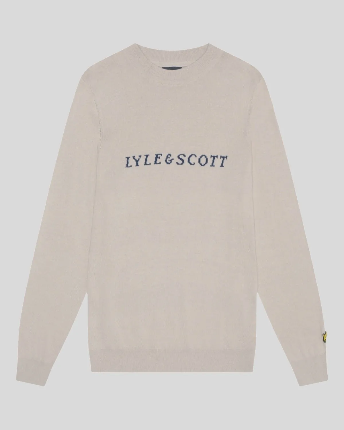 Script Jacquard Jumper sold by Lyle & Scott product image thumbnail 5