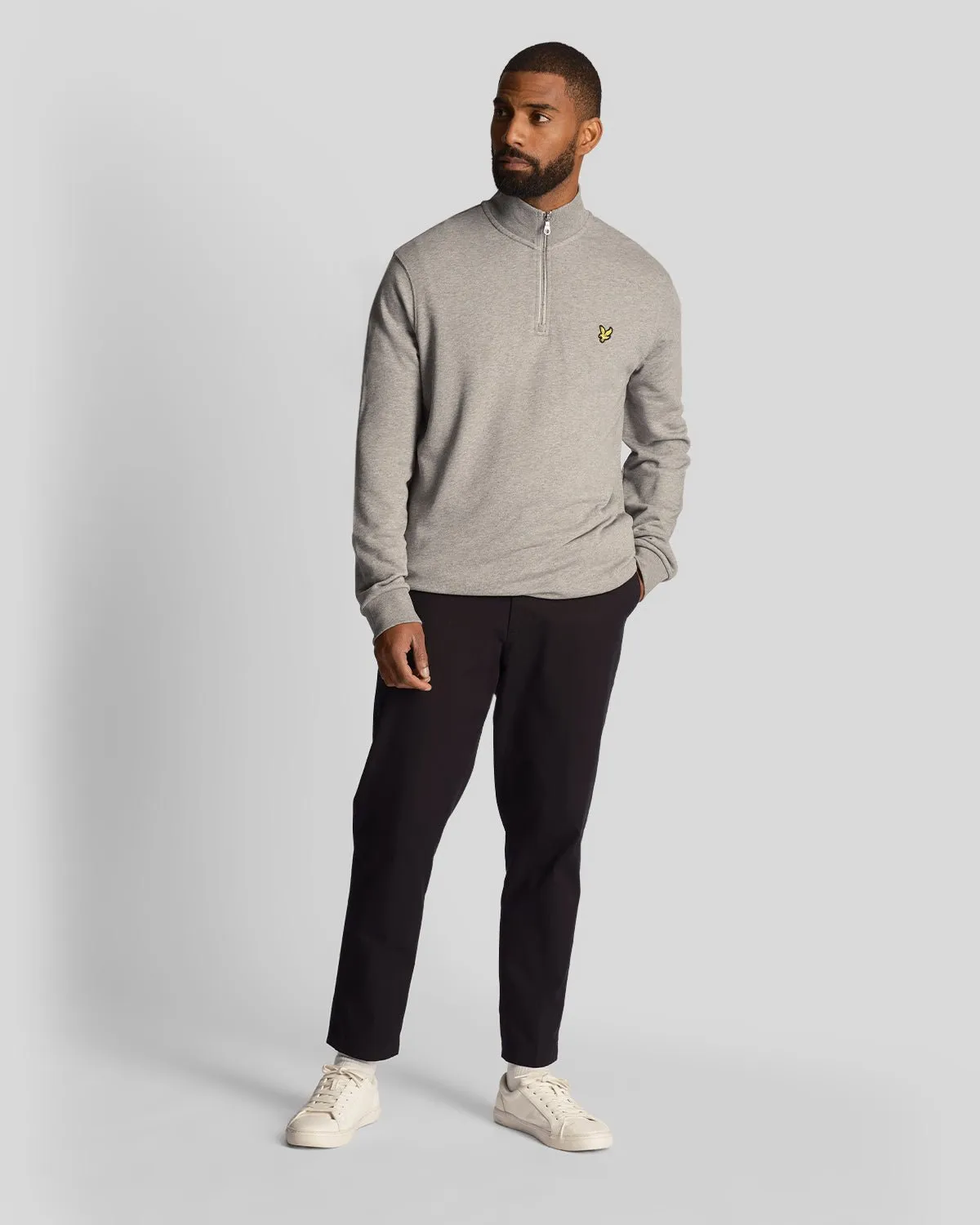 Loopback 1/4 Zip Sweatshirt sold by Lyle & Scott product image thumbnail 2