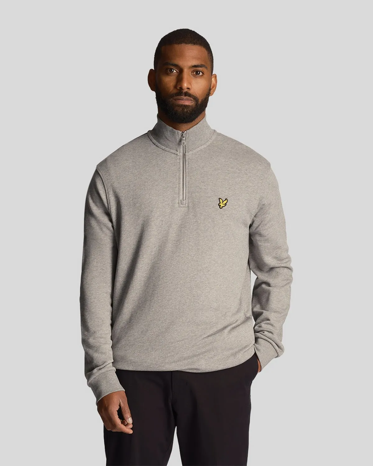 Loopback 1/4 Zip Sweatshirt sold by Lyle & Scott