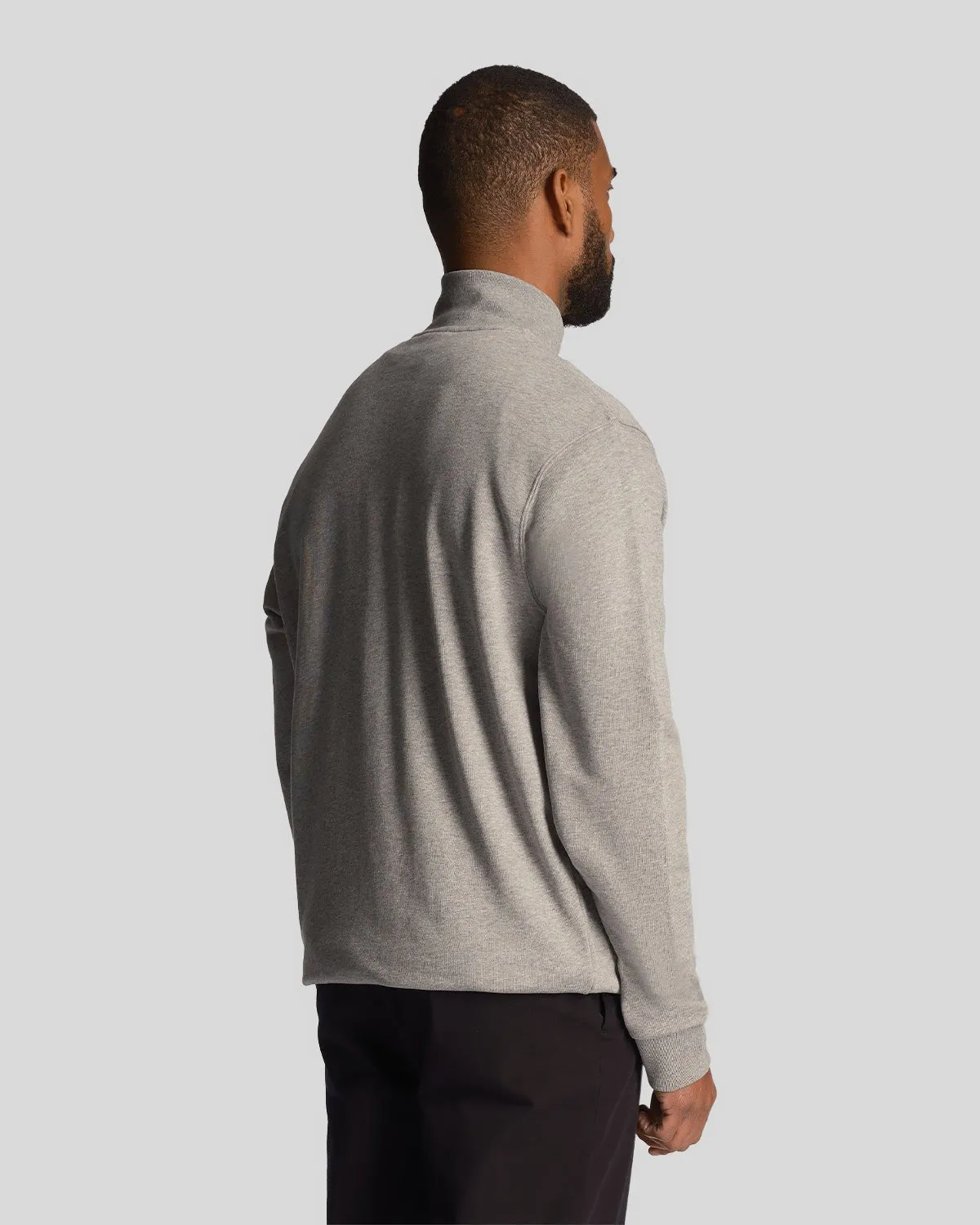 Loopback 1/4 Zip Sweatshirt sold by Lyle & Scott product image thumbnail 3