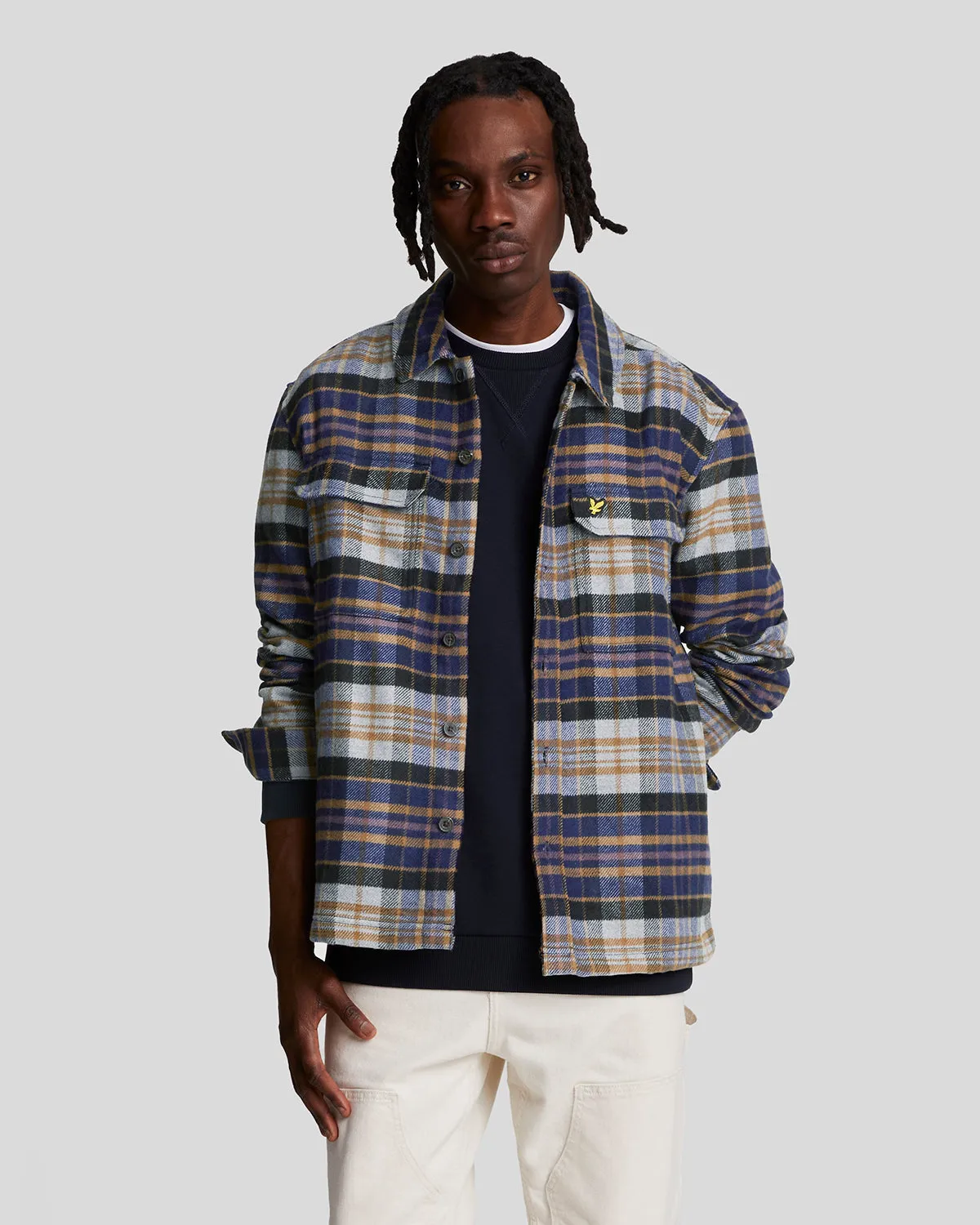 Check Flannel Overshirt sold by Lyle & Scott