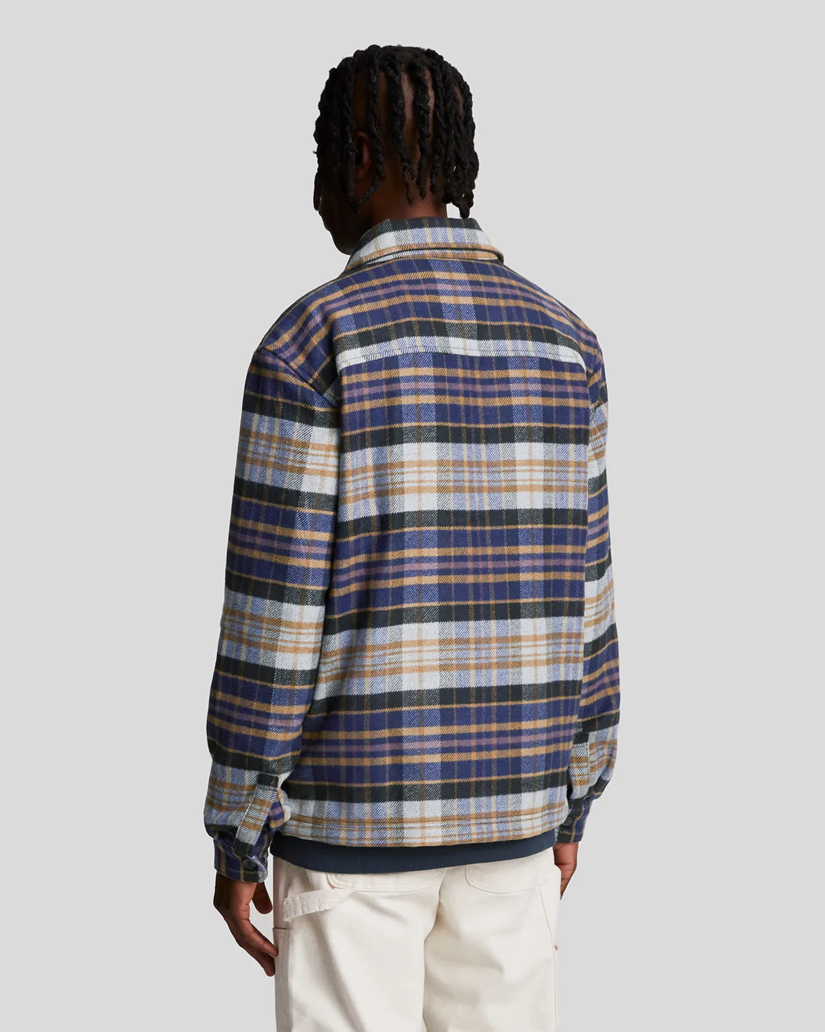 Check Flannel Overshirt sold by Lyle & Scott product image thumbnail 3