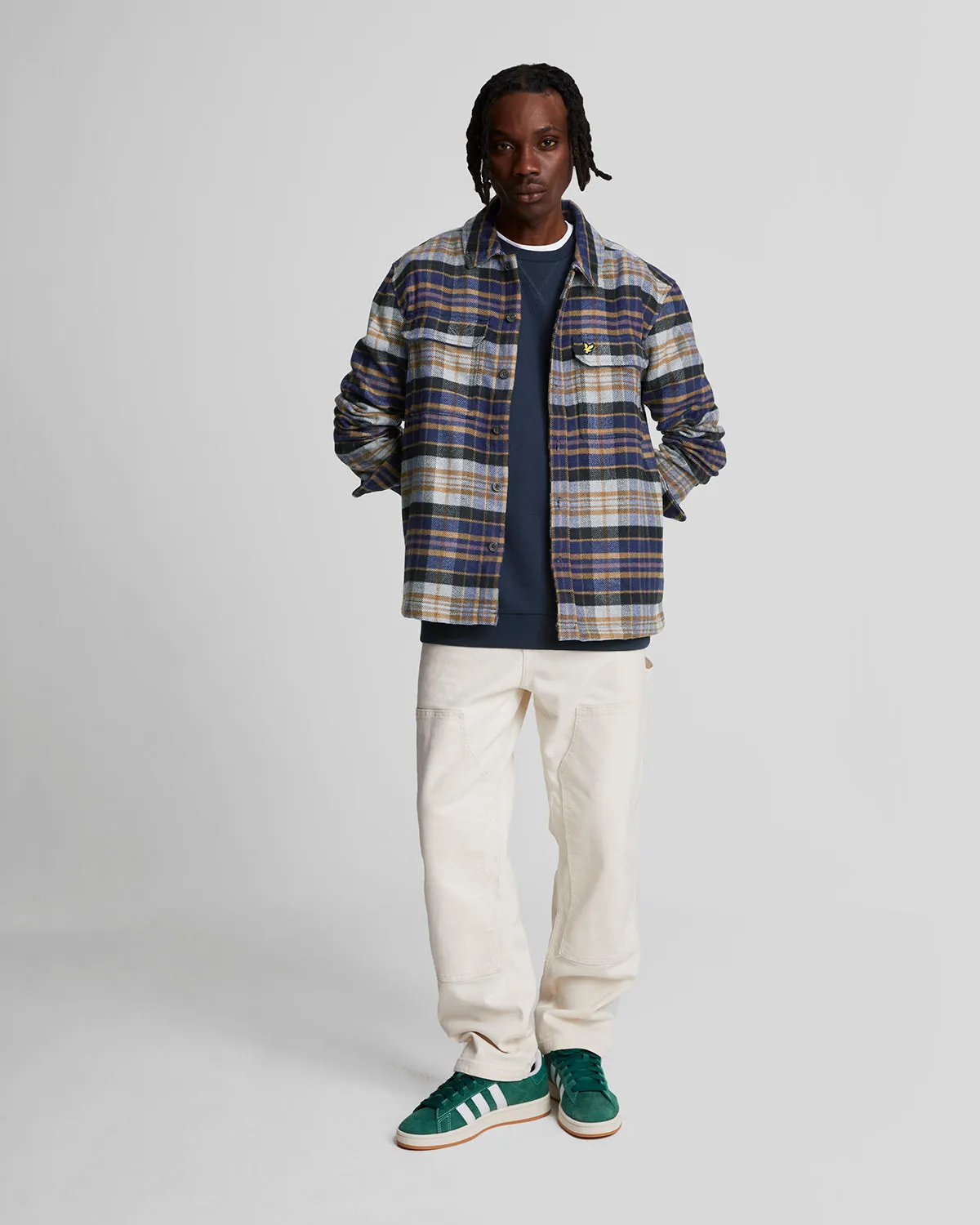 Check Flannel Overshirt sold by Lyle & Scott product image thumbnail 2