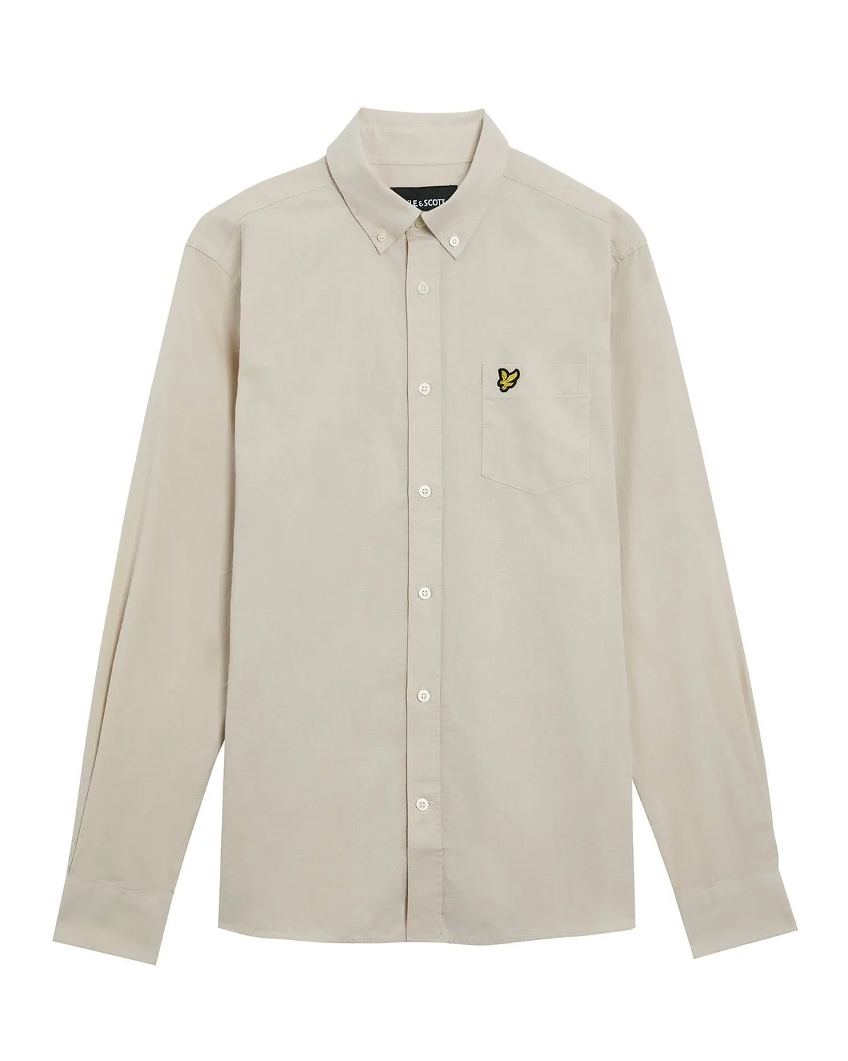 Cotton Linen Button Down Shirt sold by Lyle & Scott product image thumbnail 5